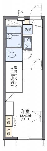 レオパレス津田山手の間取り画像