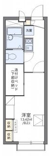 レオパレス津田山手の間取り画像