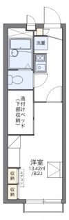 レオパレス津田山手の間取り画像