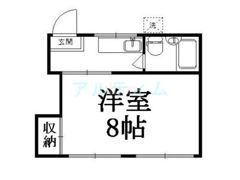 コーポカモネードの間取り画像