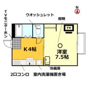 サンハイツCの間取り画像