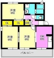 ヴィラ・ソールA棟の間取り画像