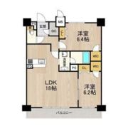 セノアタワー新大阪の間取り画像