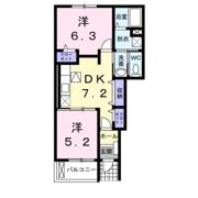 ミナミ Ⅲの間取り画像
