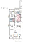 スプランディッド大阪ベイサイドDUEの間取り画像