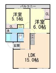灘ハイツの間取り画像