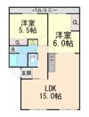 灘ハイツの間取り画像