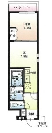 フジパレス萱島信和町Ⅰ番館の間取り画像