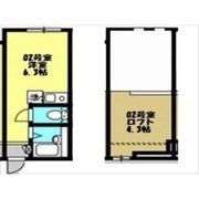 フロンティアアパートメント黄金町の間取り画像