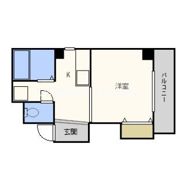 八幡ハイツの間取り画像