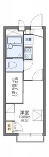 レオパレスメープルの間取り画像