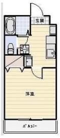モデスティの間取り画像