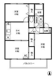 コートジョイの間取り画像