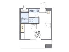 レオパレスアストラーレ茶屋町東の間取り画像