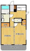エクレール中井の間取り画像