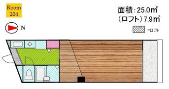 紅風荘の間取り画像