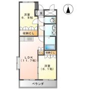 シャンピア桜木東の間取り画像