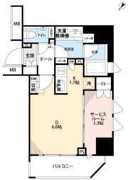 クオリア三田の間取り画像