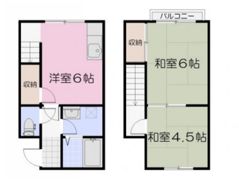 メゾン二日市の間取り画像