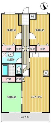 ロイヤルプラザの間取り画像