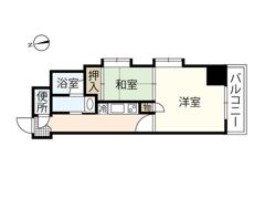 コンフォール清和の間取り画像