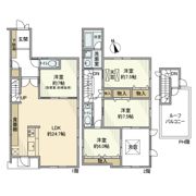 片瀬海岸戸建の間取り画像