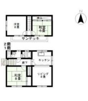 中居町貸住宅の間取り画像