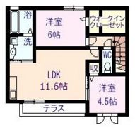 サニーコート平福の間取り画像