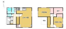 向新庄貸家の間取り画像