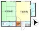 西原アパートⅡの間取り画像