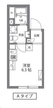 ヒルクレスト新中野の間取り画像