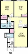 メゾンパインヒルズの間取り画像