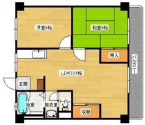 三保マンションの間取り画像