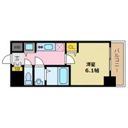 プレサンス難波駅前の間取り画像