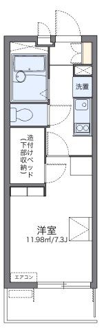 レオパレス光の間取り画像