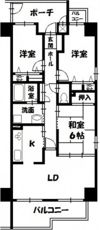 サーパス西古松Ⅰの間取り画像