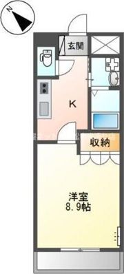 サンタクララ大隅の間取り画像