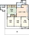 土鼻耕司借家の間取り画像