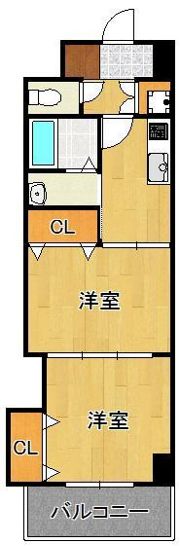 グランディ下曽根の間取り画像