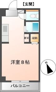 めぞんリベルテⅠの間取り画像