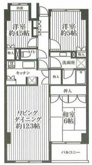 グロブナーハウスの間取り画像