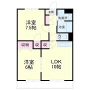 トップアイルIIの間取り画像