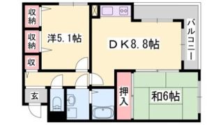 アビタシオン山手の間取り画像