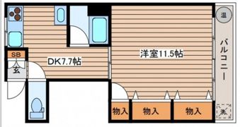 山根ビルの間取り画像