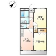 サンパティークSの間取り画像