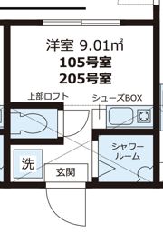 カーサ・フォレスタの間取り画像