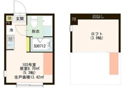 ハーモニーテラス北小岩ⅩⅩの間取り画像