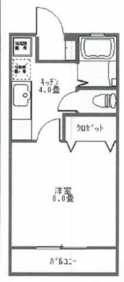 ラッキー撫川の間取り画像