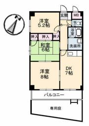 エスポワール21の間取り画像