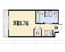THE GARNET SUITE RESIDENCE 山科WESTの間取り画像